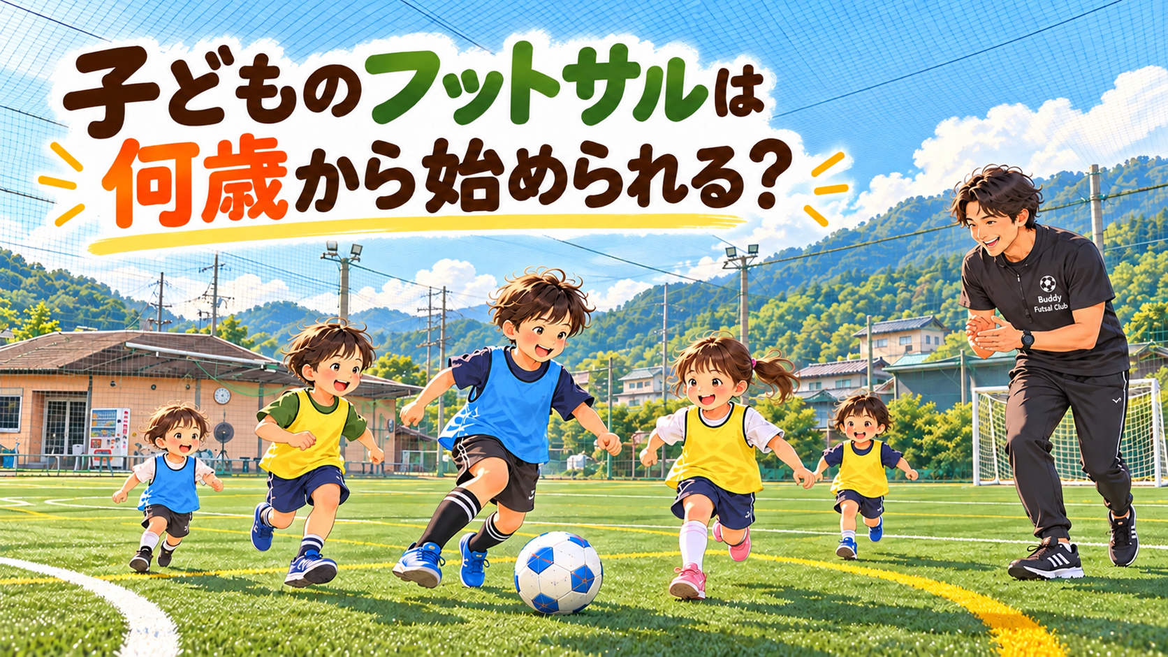【何歳から始める?】子どものフットサルは何歳から?始めるメリットとスクールの選び方 子どものフットサル、何歳から? 1 - 【何歳から始める?】子どものフットサルは何歳から?始めるメリットとスクールの選び方